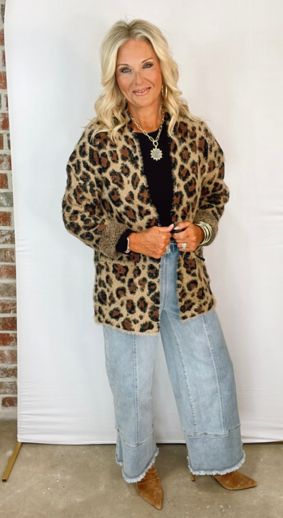 LINCOLN LEOPARD CARDIGAN