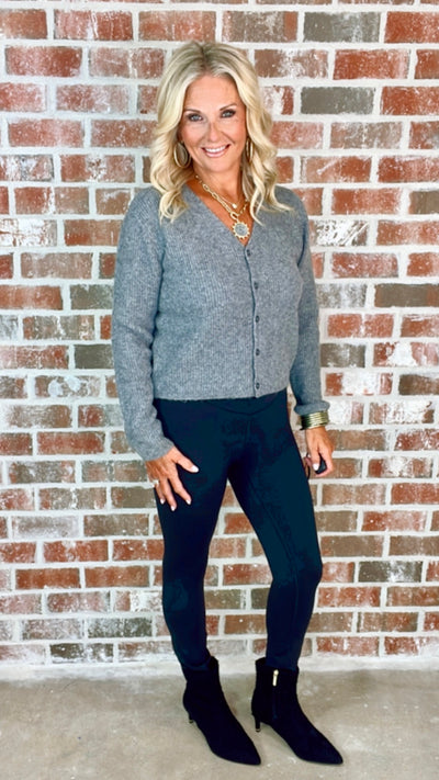 Z EMILE CARDIGAN - GREY