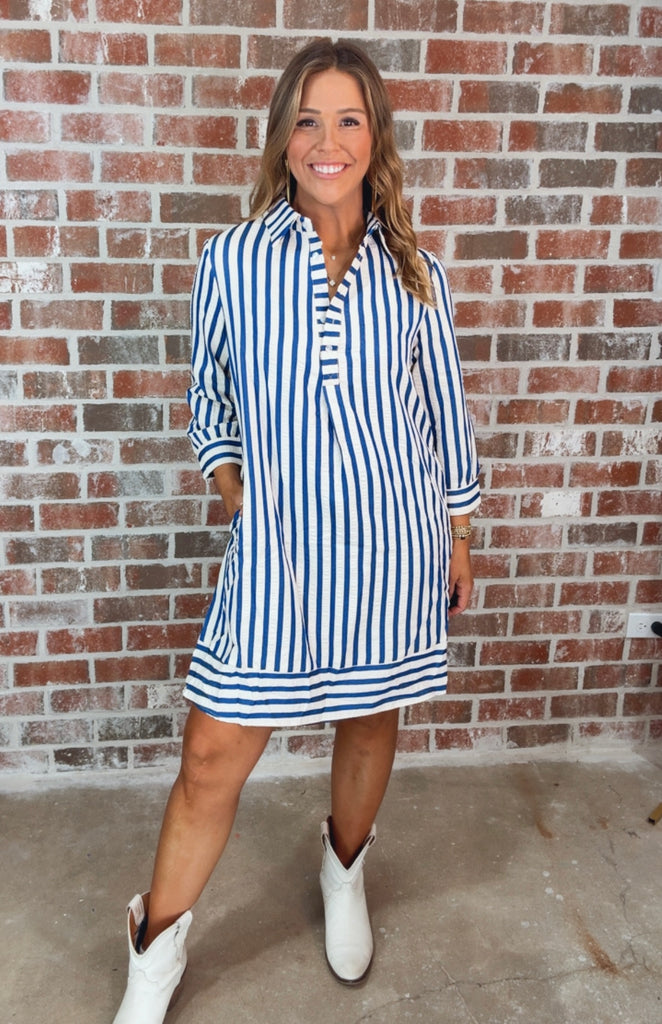 BLUE COLLAR DRESS – Holt & Company, LLC