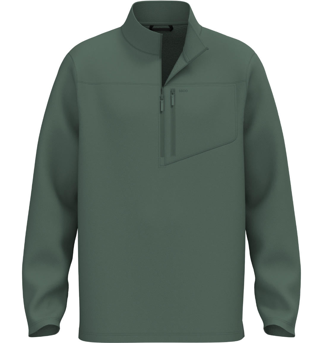 SSCO QUARTER ZIP - MALLARD