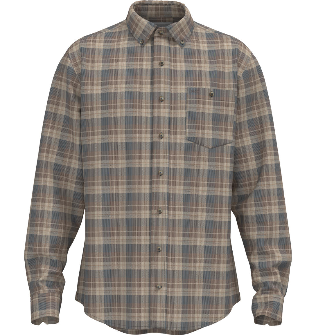 SSCO BRAXTON LIGHTWEIGHT FLANNEL - BOULDER