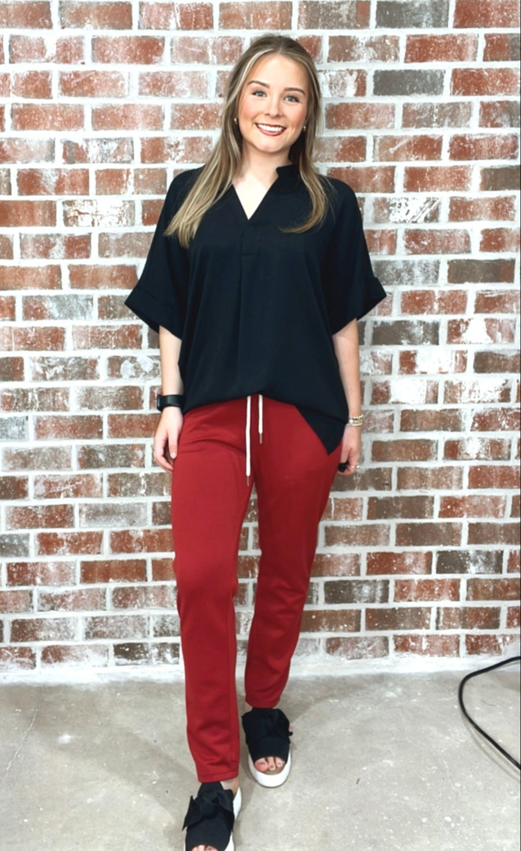 WOW SWEATPANTS - MAROON