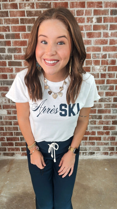 Z PRAY FOR SNOW TEE - SEA SALT