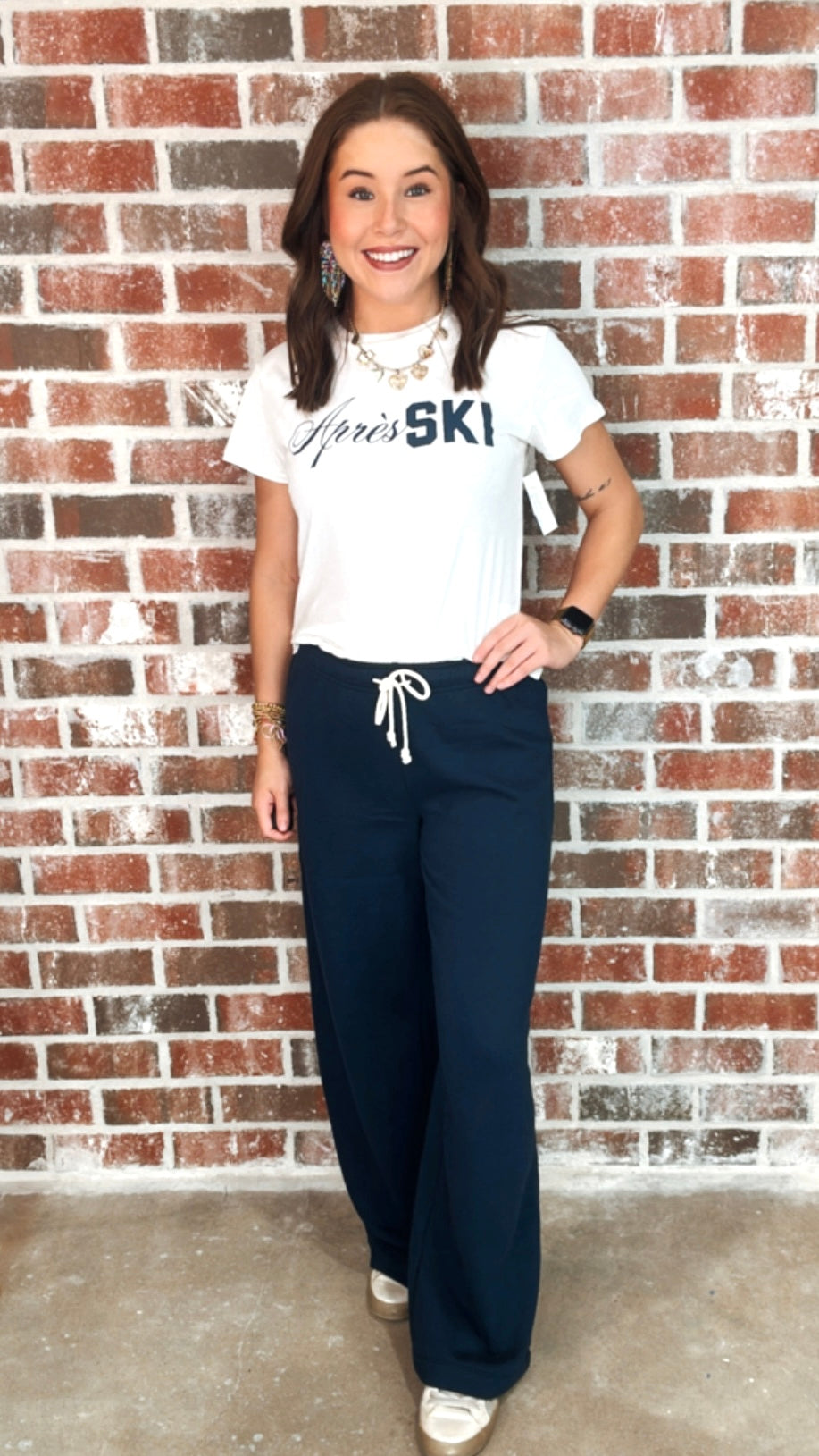 Z PRAY FOR SNOW TEE - SEA SALT