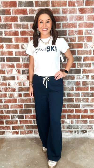 Z PRAY FOR SNOW TEE - SEA SALT