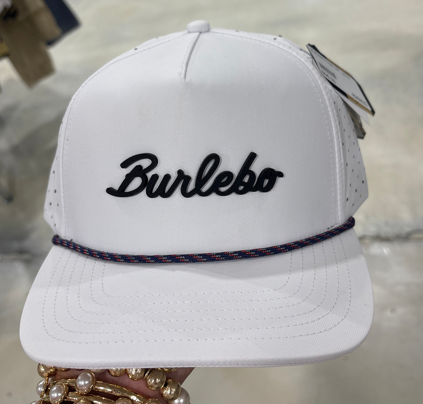 BURLEBO TOUR CAP - WHITE