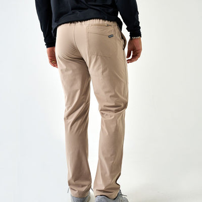 PERF PANTS - COBBLESTONE KHAKI