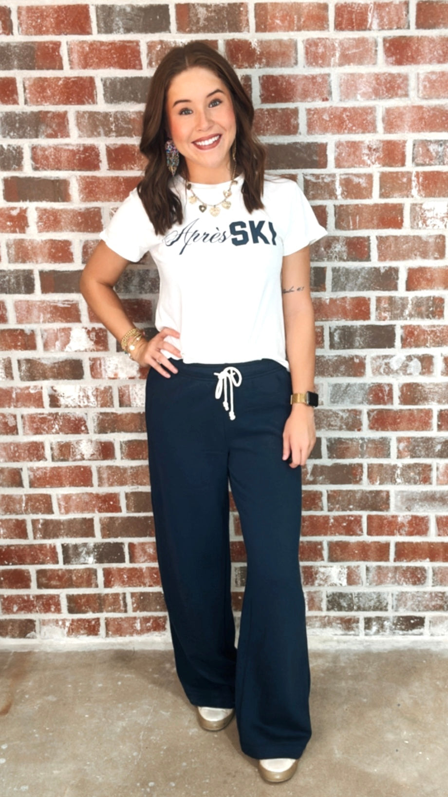 Z PRAY FOR SNOW TEE - SEA SALT