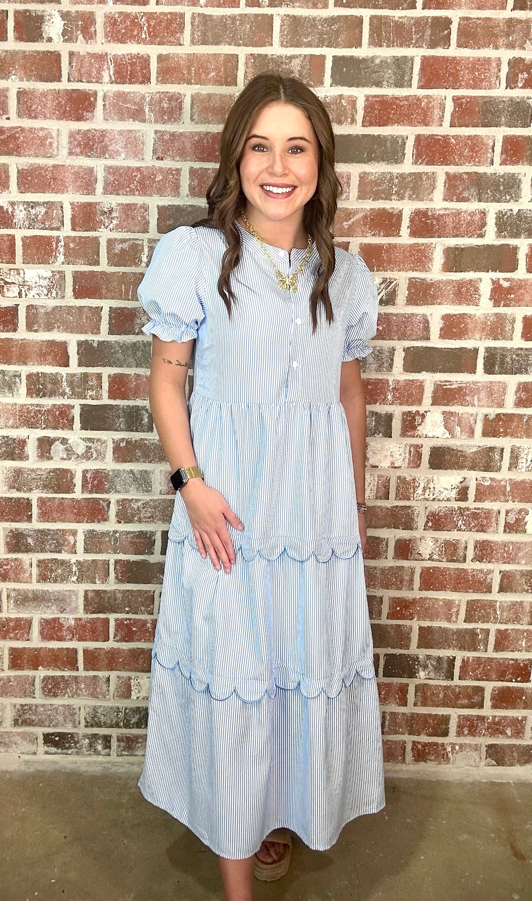 blue bayou dress Blue Bayou Gown - Size 6-8