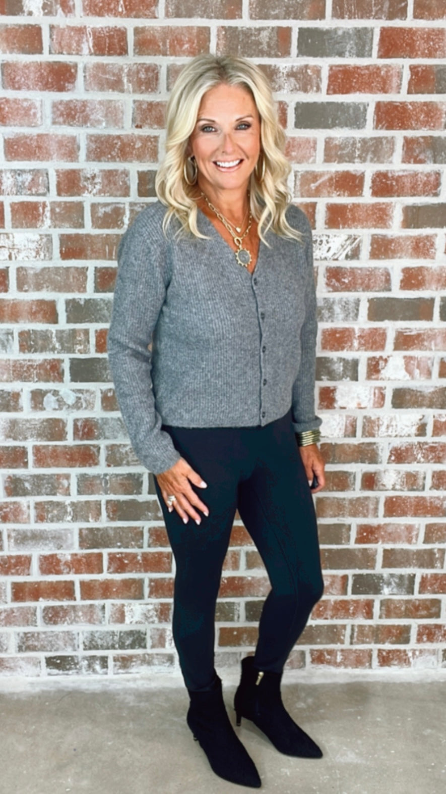 Z EMILE CARDIGAN - GREY