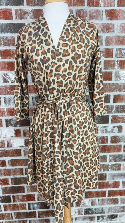 Leopard Robe