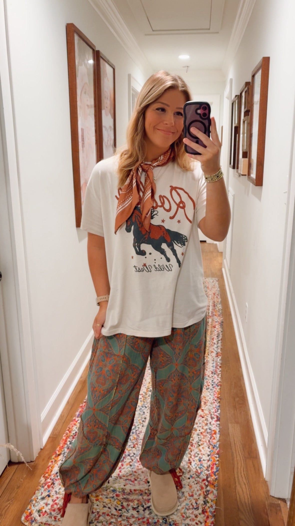 RODEO, WILD WEST TEE