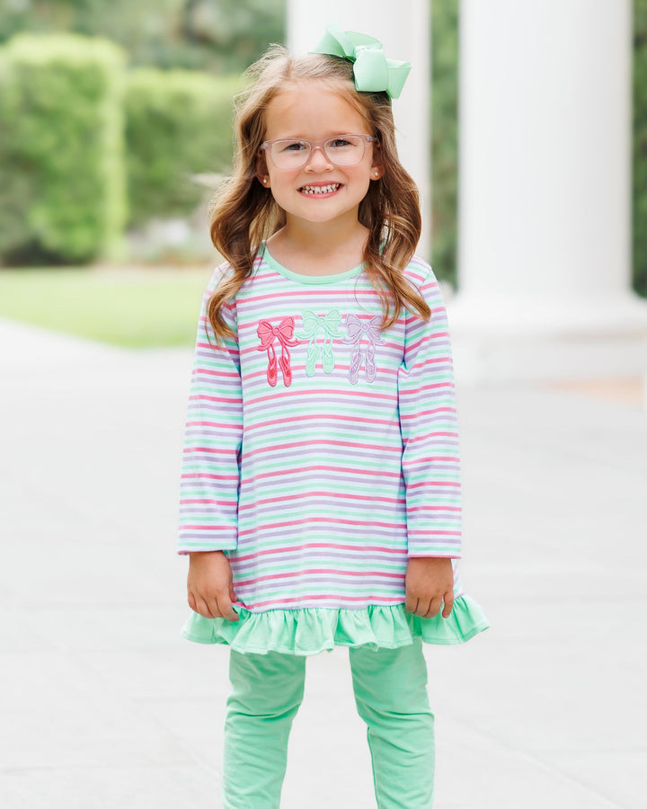 BOWS & BALLET PANT SET