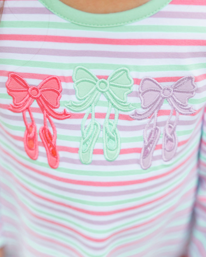 BOWS & BALLET PANT SET