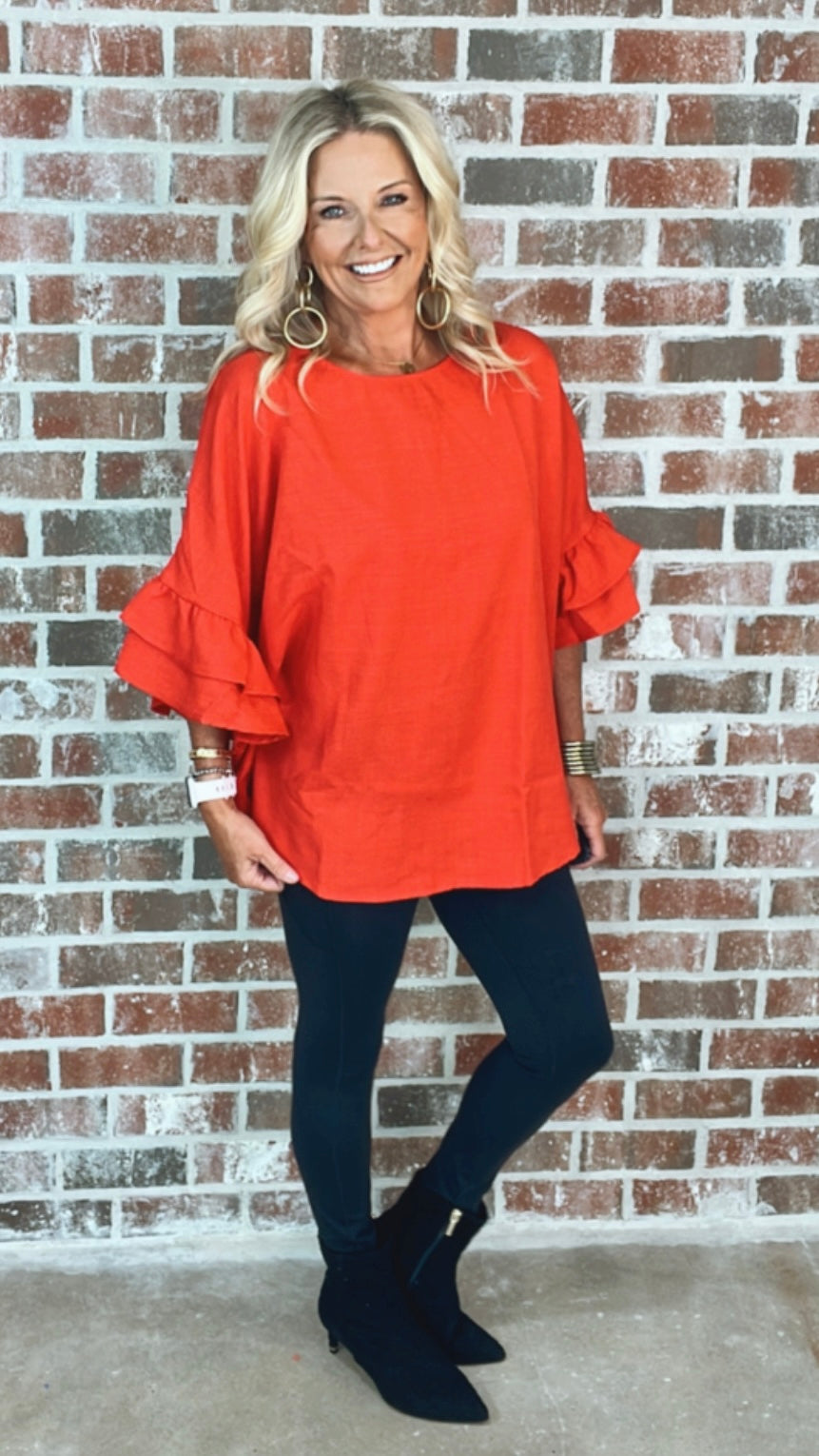 REGGIE BLOUSE (PLUS)