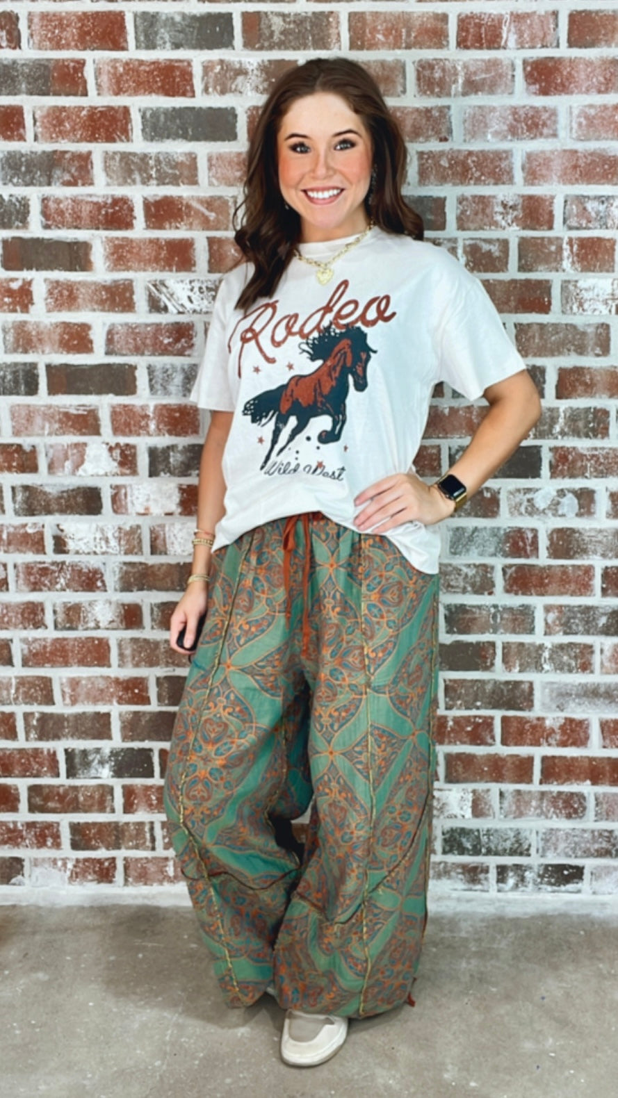 RODEO, WILD WEST TEE