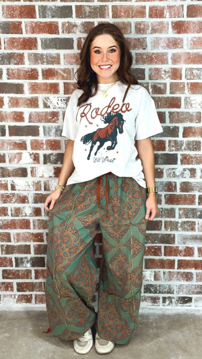 RODEO, WILD WEST TEE