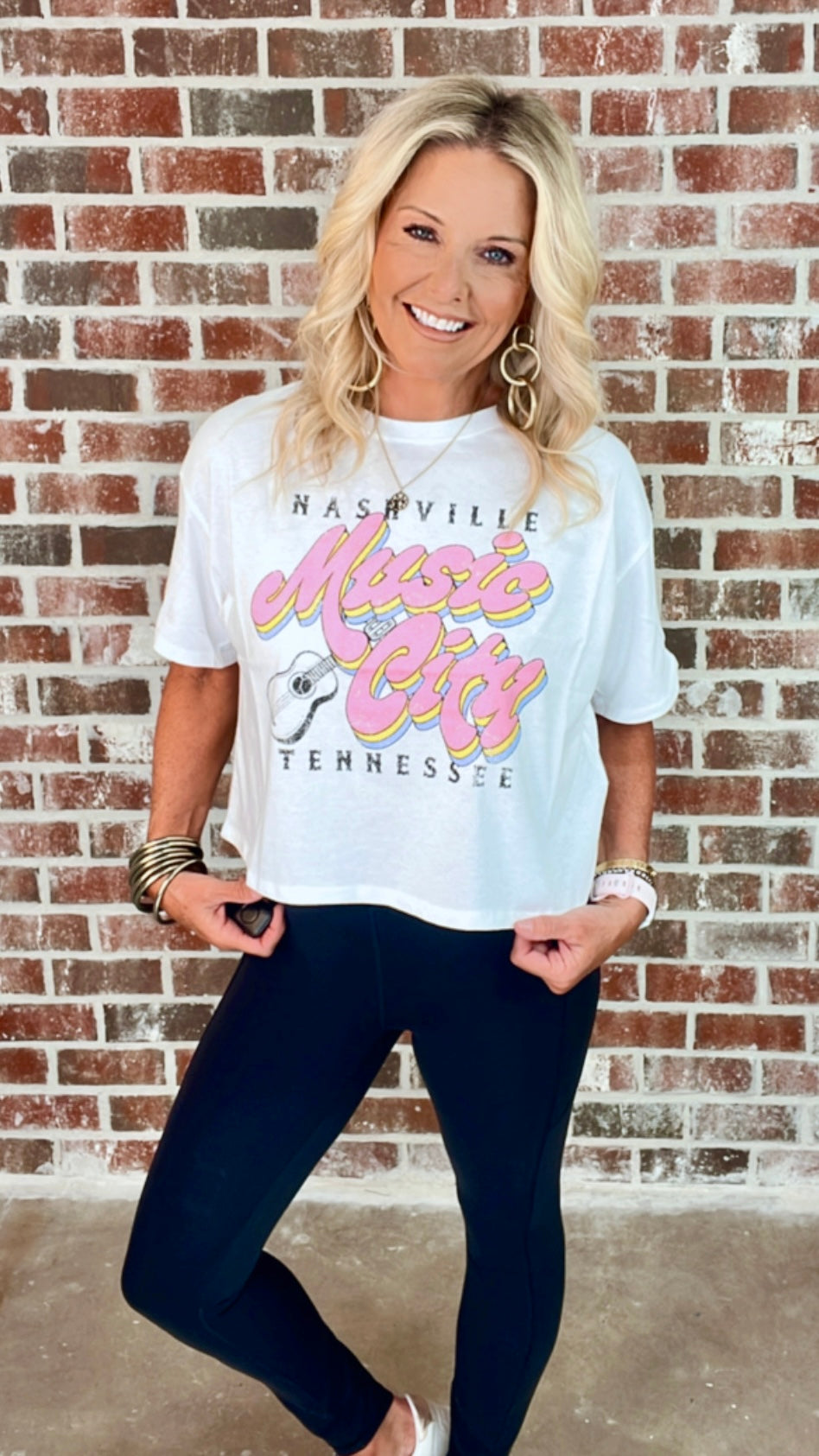 CROPPED NASHIVILLE TEE