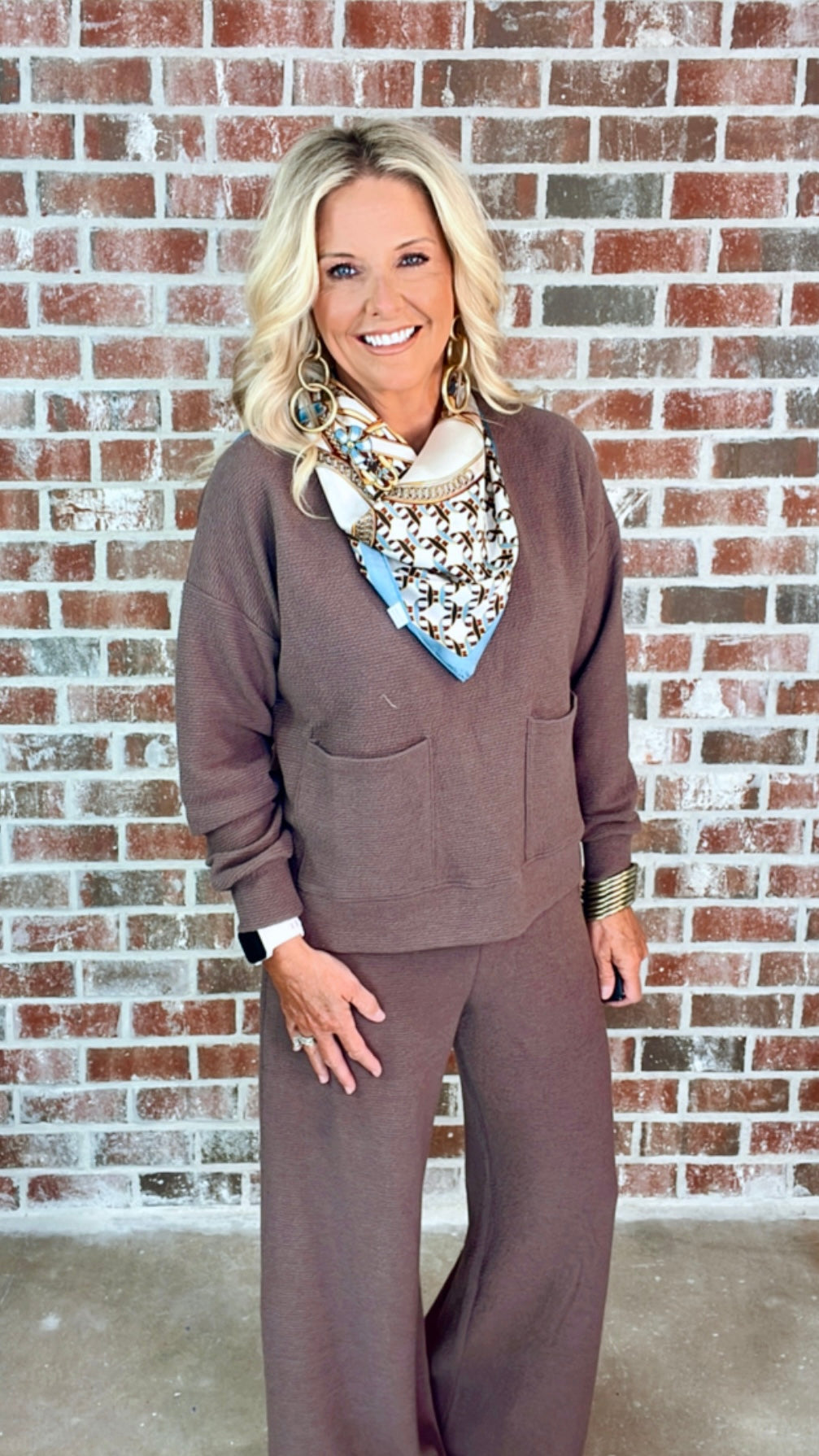 SERAPHINA PANTS - BROWN