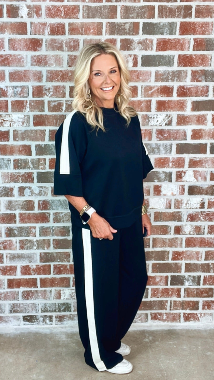 LILY SCUBA PANTS - BLACK