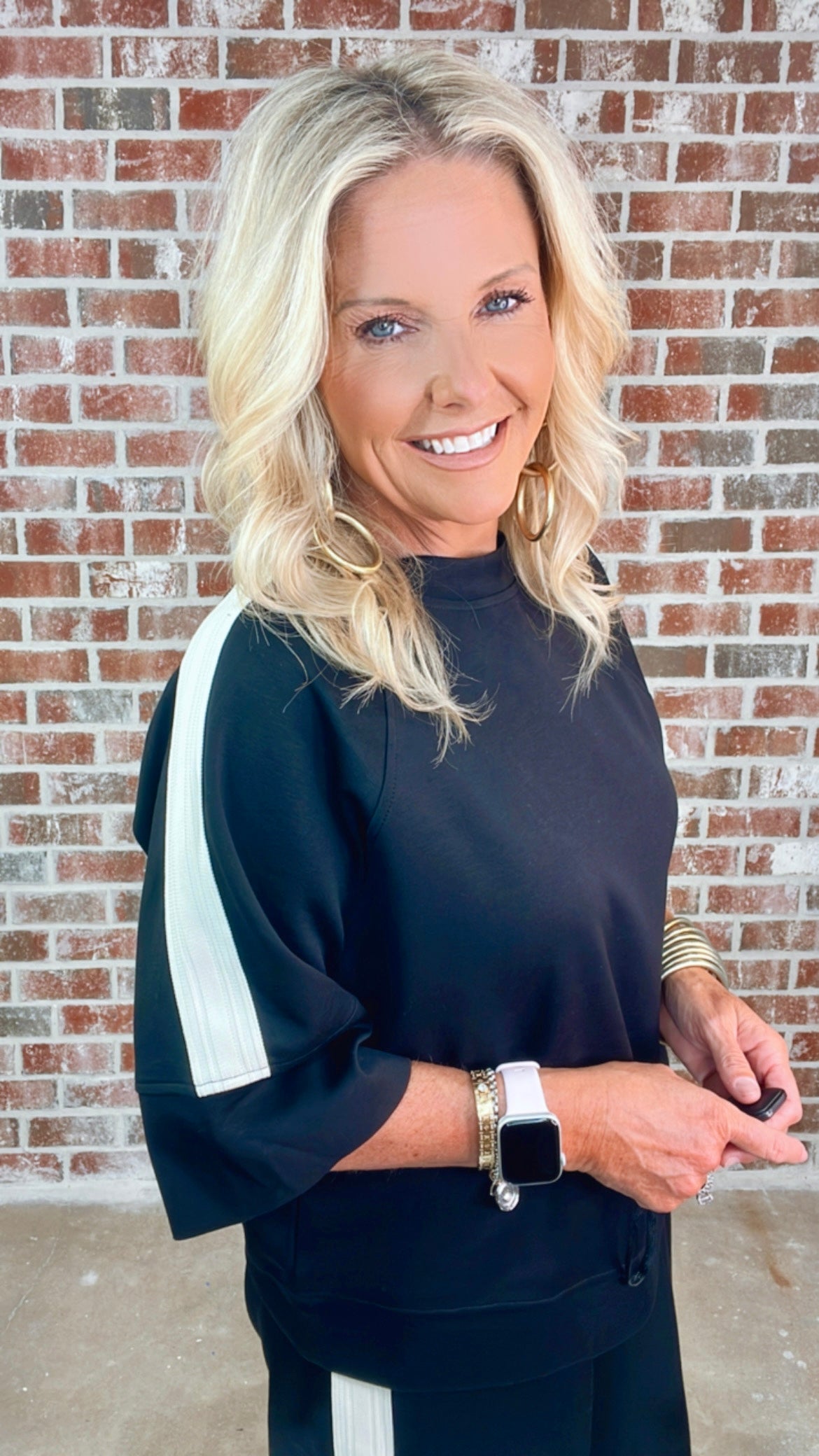 LILY SCUBA PANTS - BLACK