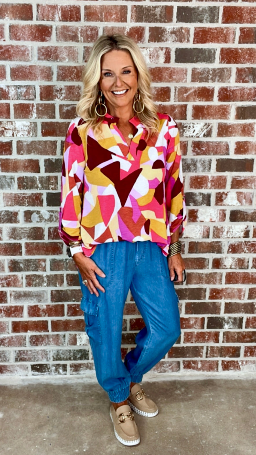 SASHA JOGGERS - MEDIUM BLUE