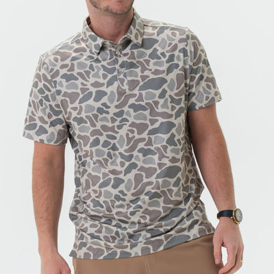 Performance Polo - Classic Deer Camo