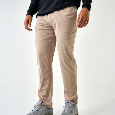 PERF PANTS - COBBLESTONE KHAKI