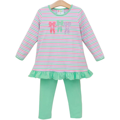 BOWS & BALLET PANT SET