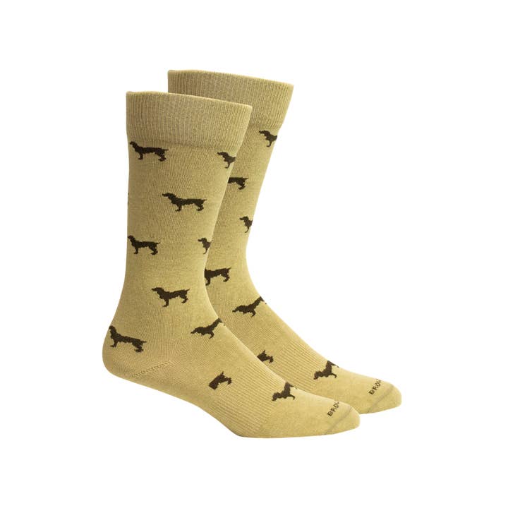BROWN DOG SOCKS