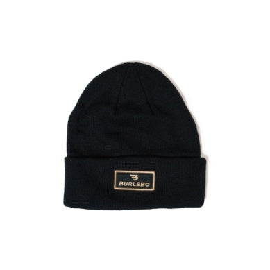 BURLEBO BEANIE - BLACK