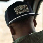 BURLEBO CAMO PATCH CAP - BLACK