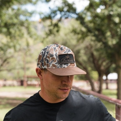 BURLEBO MESH WOODS CAP - CAMO