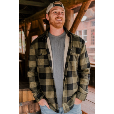 BURLEBO SHACKET - MALLARD GREEN