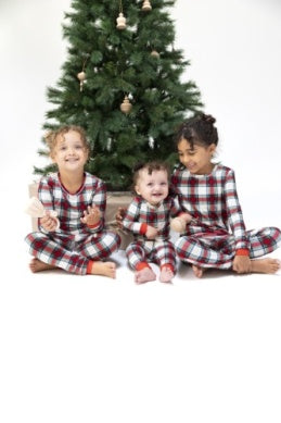 HOLIDAY PLAID PJS