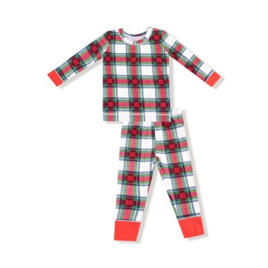 HOLIDAY PLAID PJS